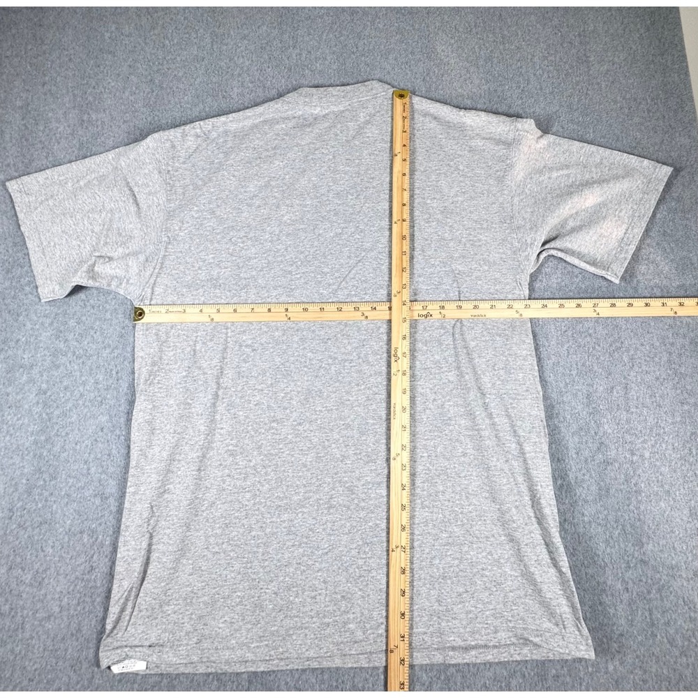 New York Yankees Majestic‎ T Shirt XL Gray Yankee Stadium Final Season Baseball - Picture 3 of 4